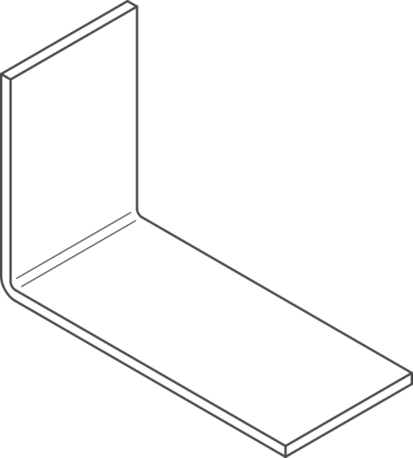 L-Winkel 3x40-60x90mm