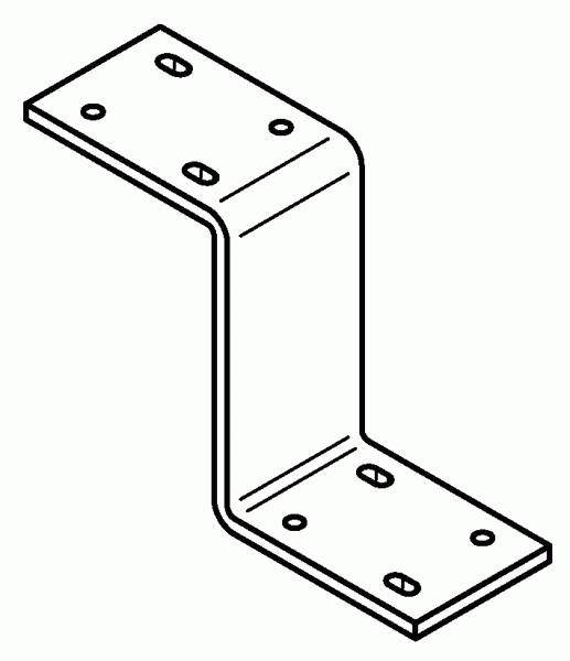 Z-Winkel 10x100-150x200x150 mm