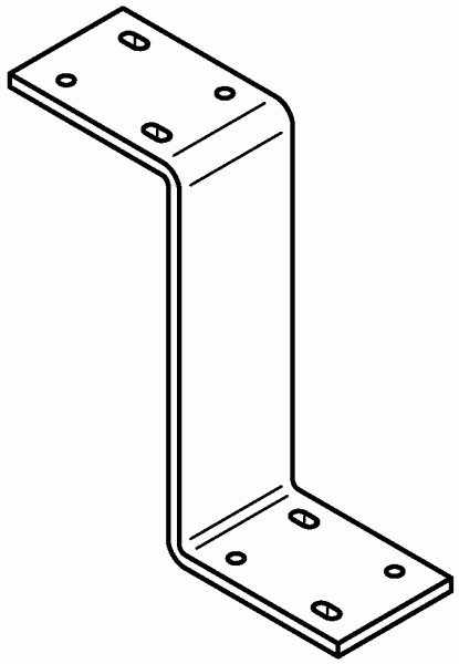 Z-Winkel 10x100-150x300x150 mm