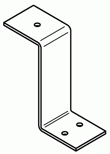 Z-Winkel 3x40-50x100x50 mm