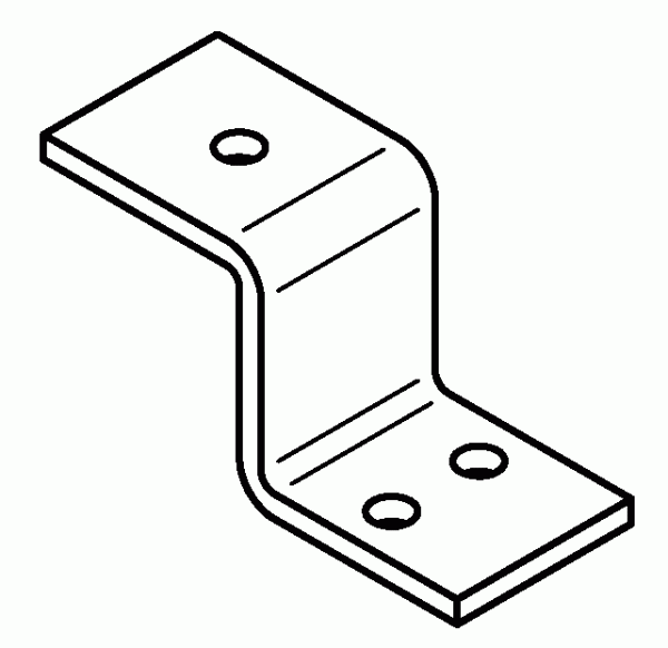 Z-Winkel 5x40-50x50x50 mm